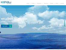 Tablet Screenshot of kangli.com.sg